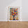 Poster Fleurs sauvages - Bouquet éclatant plein de vie — Vierge - living-room — passe-partout blanc