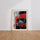 Poster Ford Mustang rouge - La légende américaine 1967-68 — Vierge - living-room — passe-partout blanc