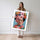 Poster Frida Kahlo - Bouquet floral vibrant et beauté rebelle — Vierge - poster-femme-debout — passe-partout blanc