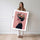 Poster Frida Kahlo - Fleurs sauvages et douceur rose — Vierge - poster-femme-debout — passe-partout blanc
