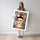 Poster Frida Kahlo - Portrait fleuri aux accents poétiques — Vierge - poster-femme-debout — passe-partout blanc