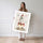 Poster Fusée enfant - Envol vers les étoiles et les grands rêves — Vierge - poster-femme-debout — passe-partout blanc