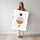 Poster géométrique scandinave - Formes pastel et douceur nordique — Vierge - poster-femme-debout — passe-partout blanc