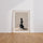 Poster Galets zen - L'équilibre paisible des pierres empilées — Vierge - living-room — passe-partout blanc