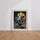 Poster Ganesh divin - Sagesse sereine en origami coloré — Vierge - living-room — passe-partout blanc