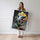 Poster Ganesh divin - Sagesse sereine en origami coloré — Vierge - poster-femme-debout