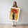 Poster Geisha japonaise - Douceur d'estampe au parasol rouge — Vierge - poster-femme-debout — passe-partout blanc
