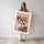 Poster Guépard à pois - Fauve chic aux teintes girly — Vierge - poster-femme-debout — passe-partout blanc