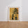 Poster japonais Jardinier et érable - Douceur zen sur fond doré — Vierge - living-room — passe-partout blanc