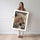 Poster Léopard pointilliste - La savane en mille touches dorées — Vierge - poster-femme-debout — passe-partout blanc