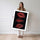 Poster Lèvres rouges - Pop art glamour et sensuel pour la chambre — Vierge - poster-femme-debout — passe-partout blanc