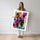 Poster La Liberté - Street art éclatant et haut en couleur — Vierge - poster-femme-debout — passe-partout blanc