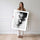Poster Lanterne japonaise - Lueur paisible dans l'encre — Vierge - poster-femme-debout — passe-partout blanc
