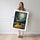 Poster Le Petit Prince - Rêverie sous un ciel d'étoiles — Vierge - poster-femme-debout — passe-partout blanc