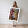 Poster Lion street art - L'esprit rebelle des murs de la ville — Vierge - poster-femme-debout — passe-partout blanc