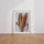 Poster Maïs arc-en-ciel - Saveurs colorées d'une cuisine joyeuse — Vierge - living-room — passe-partout blanc