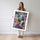 Poster Marilyn Monroe - Éclat glamour version street art — Vierge - poster-femme-debout — passe-partout blanc