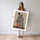 Poster Maternité Africaine - Femme et enfant aux motifs zébrés — Vierge - poster-femme-debout — passe-partout blanc