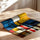 Poster Mondrian revisité - Lignes franches et couleurs vives — Vierge - poster-enroullé