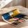 Poster Mondrian revisité - Lignes franches et couleurs vives — Vierge - poster-enroullé — passe-partout blanc