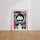 Poster Monkey D. Luffy - Sourire manga et graffitis pleins de vie — Vierge - living-room — passe-partout blanc