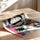 Poster Monkey D. Luffy - Sourire manga et graffitis pleins de vie — Vierge - poster-enroullé — passe-partout blanc
