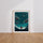 Poster mural Rêve marin - Petite exploratrice au fond de l'océan — Vierge - living-room — passe-partout blanc