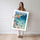 Poster Nymphéas de Monet - Douceur d'un bassin fleuri à Giverny — Vierge - poster-femme-debout — passe-partout blanc