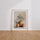 Poster Oliviers - Branches et terre cuite au parfum de Provence — Vierge - living-room — passe-partout blanc