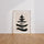 Poster Pagode japonaise - Silhouette à l'encre au souffle zen — Vierge - living-room — passe-partout blanc