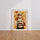 Poster Paresseux d'automne - Quatre sourires blottis dans les feuilles — Vierge - living-room — passe-partout blanc