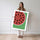 Poster Pastèque & fruits exotiques - Éclat d'été dans la cuisine — Vierge - poster-femme-debout — passe-partout blanc