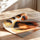 Poster Patte de chien - Empreinte tendre en aquarelle orangée — Vierge - poster-enroullé