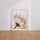 Poster Pissenlit - Envol léger d'une fleur qui rêve — Vierge - living-room — passe-partout blanc