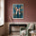 Poster Pointes de danse - Passion et détermination — Décor sur-mesure (IA) — passe-partout blanc