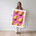 Poster Poires pop - Éclat de jaune et de rose en cuisine — Vierge - poster-femme-debout — passe-partout blanc