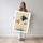 Poster Poissons joyeux - Trois amis colorés des mers enchantées — Vierge - poster-femme-debout — passe-partout blanc