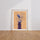 Poster Pop Art orange - Explosion gourmande pour cuisine pleine de vie — Vierge - living-room — passe-partout blanc