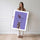 Poster Pop art violet - Une cuisine pleine d'énergie et de gaieté — Vierge - poster-femme-debout — passe-partout blanc