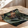 Poster Renard - Regard mystérieux caché sous les feuilles — Vierge - poster-enroullé