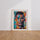 Poster Ronaldo - Portrait street art en couleurs vibrantes — Vierge - living-room — passe-partout blanc