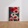 Poster Roses - Douceur fleurie et sérénité lumineuse — Vierge - living-room