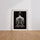 Poster Samouraï - Un dos tatoué entre force et silence — Vierge - living-room — passe-partout blanc