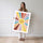 Poster Soleil souriant - Douceur colorée pour la chambre de bébé — Vierge - poster-femme-debout — passe-partout blanc