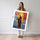 Poster Soufi africain - Silhouette spirituelle aux couleurs d'Afrique — Vierge - poster-femme-debout — passe-partout blanc
