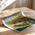 Poster Tournesols - Champ ensoleillé aux accents impressionnistes — Vierge - poster-enroullé — passe-partout blanc