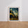 Poster Van Gogh - Le Louvre habité, lumineux comme une nuit étoilée — Vierge - living-room — passe-partout blanc