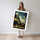 Poster Van Gogh - Le Louvre habité, lumineux comme une nuit étoilée — Vierge - poster-femme-debout — passe-partout blanc