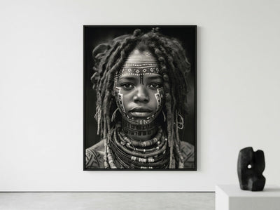 Black and white wall art — MyselfMonArt collection