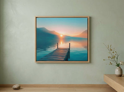 Zen wall art and nature-inspired designs — MyselfMonArt collection